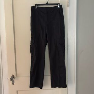 Abercrombie and Fitch Black Cargo Pants